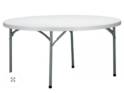 Mesa redonda banquete 180 cm