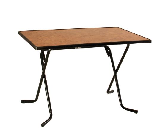 Mesa plegable de madera 1,10 m