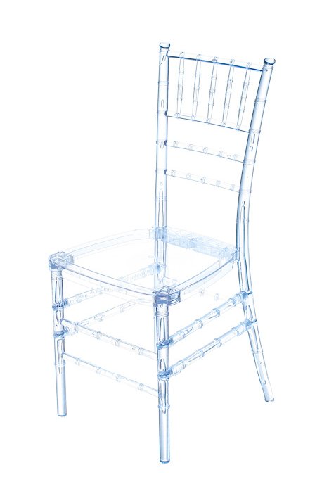 Silla Tiffany transparente